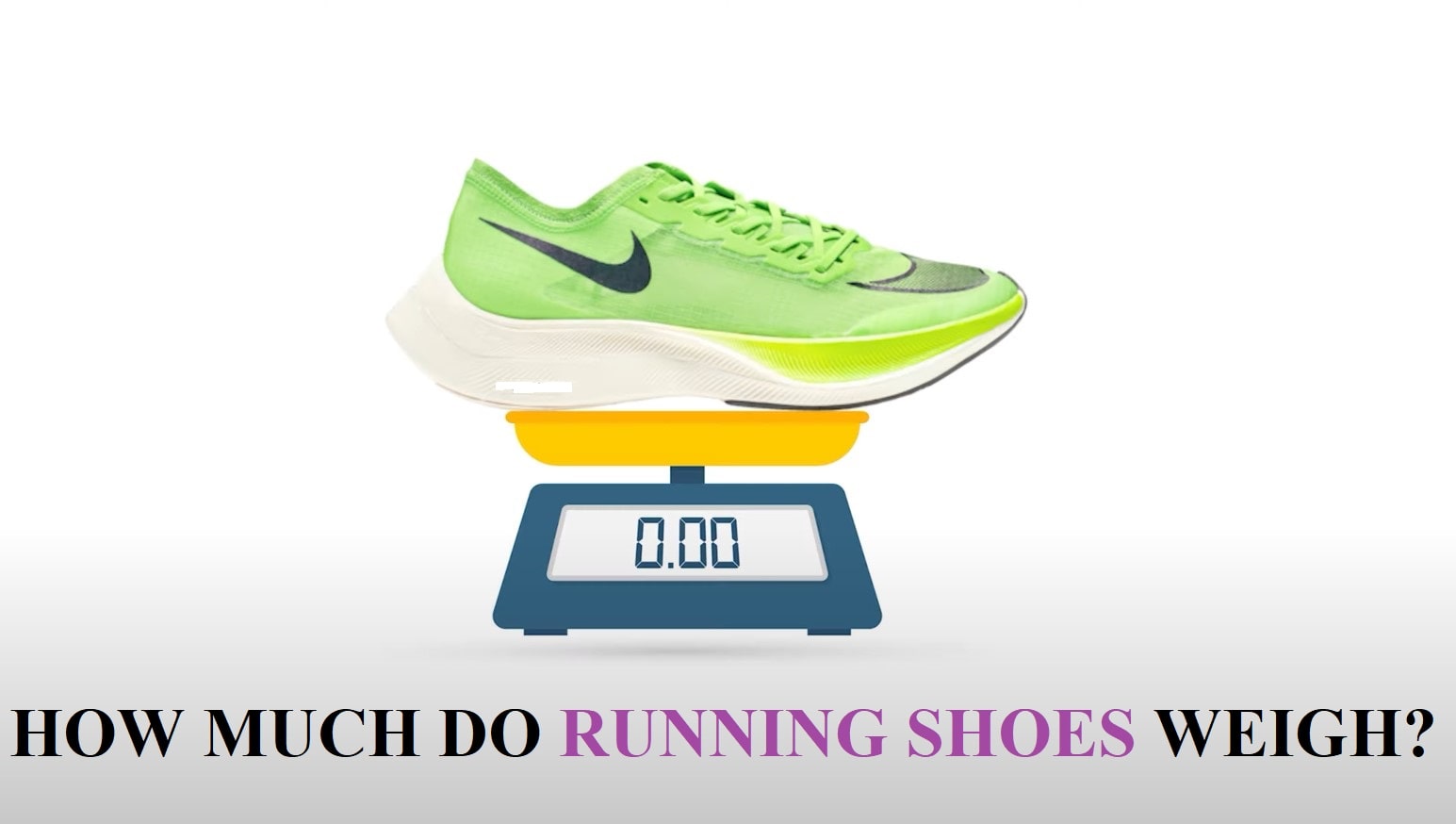 HOW MUCH DO RUNNING SHOES WEIGH